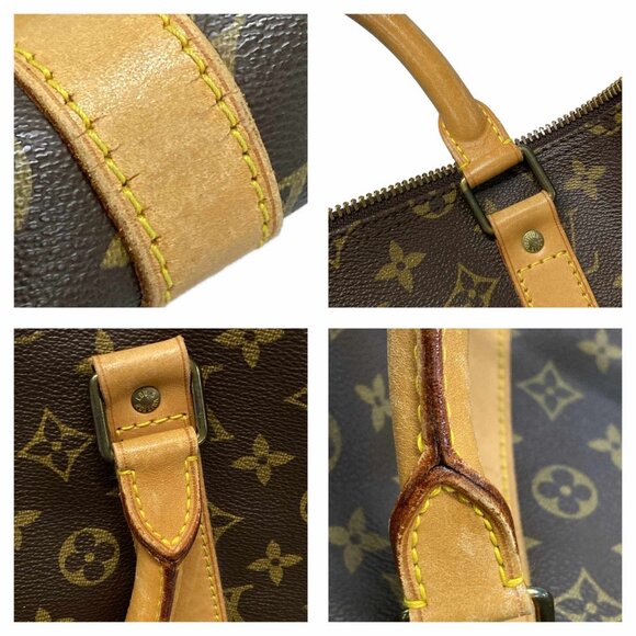 LOUIS VUITTON Keepall Bandouliere 55 Monogram Boston Bag 860-072725 - Picture 7 of 14